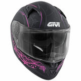 GIVI CASCO FULL 506/STOCCARDA.D/MENDHI-LADY NEGRO/ROSA