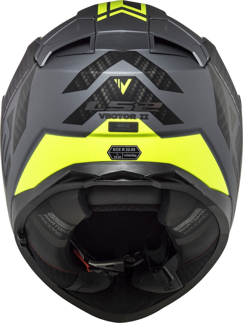 LS2 FF811 VECTOR II SPLITTER MOTO CAPACETE INTEGRAL ECE 22.06 – 5 – Maximomoto PT