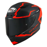 SUOMY-CASCOS TRACK-1 REACTION MATT ANTHRACITE/RED E06 – Maximomoto PT