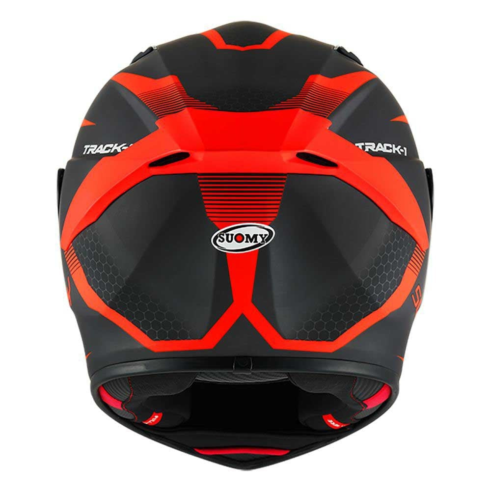 SUOMY-CASCOS TRACK-1 REACTION MATT ANTHRACITE/RED E06 – 5 – Maximomoto PT