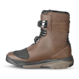 BELA Junior Moto Motocross Couro Botas Castanho - Imagem do lado esquerdo de Boots