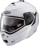 CABERG DUKE 2 DESPORTIVOS MOTO CAPACETES MODULARES METAL BRANCO