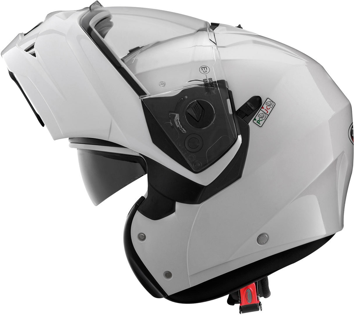 CABERG DUKE 2 DESPORTIVOS MOTO CAPACETES MODULARES METAL BRANCO