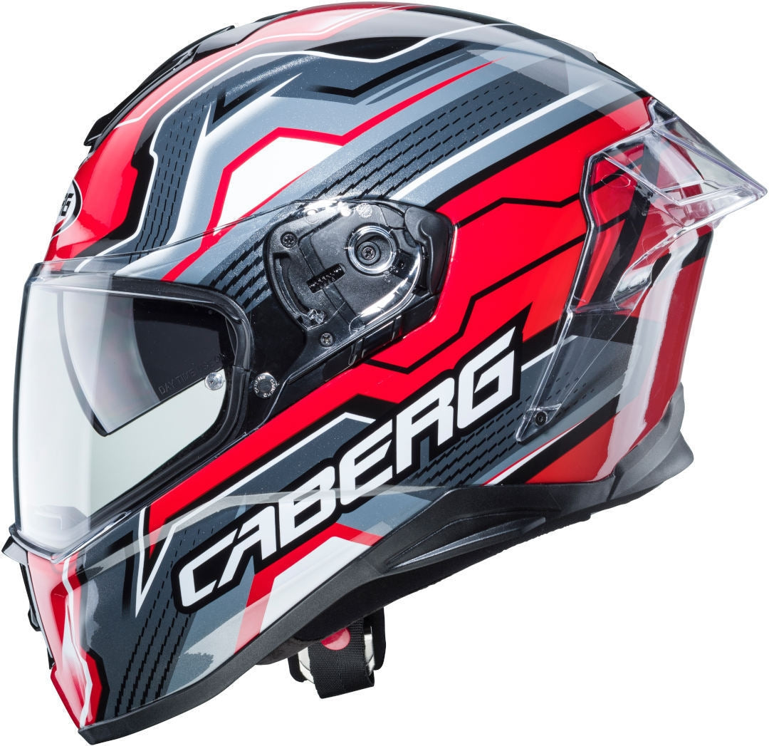 CABERG-Casco DRIFT EVO LB29 BLACK/ANTHRACITE/RED – 2 – Maximomoto PT