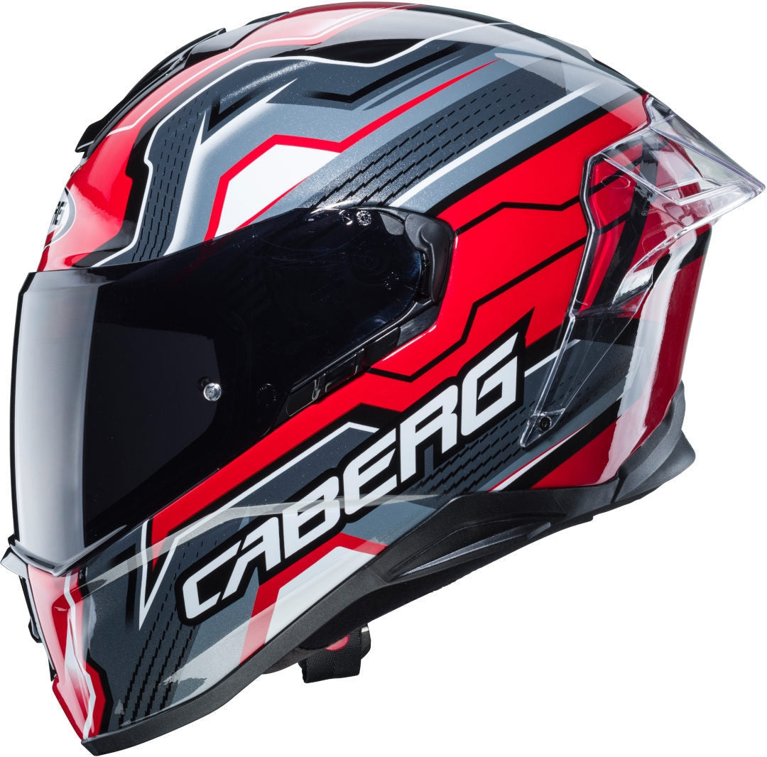 CABERG-Casco DRIFT EVO LB29 BLACK/ANTHRACITE/RED – 3 – Maximomoto PT
