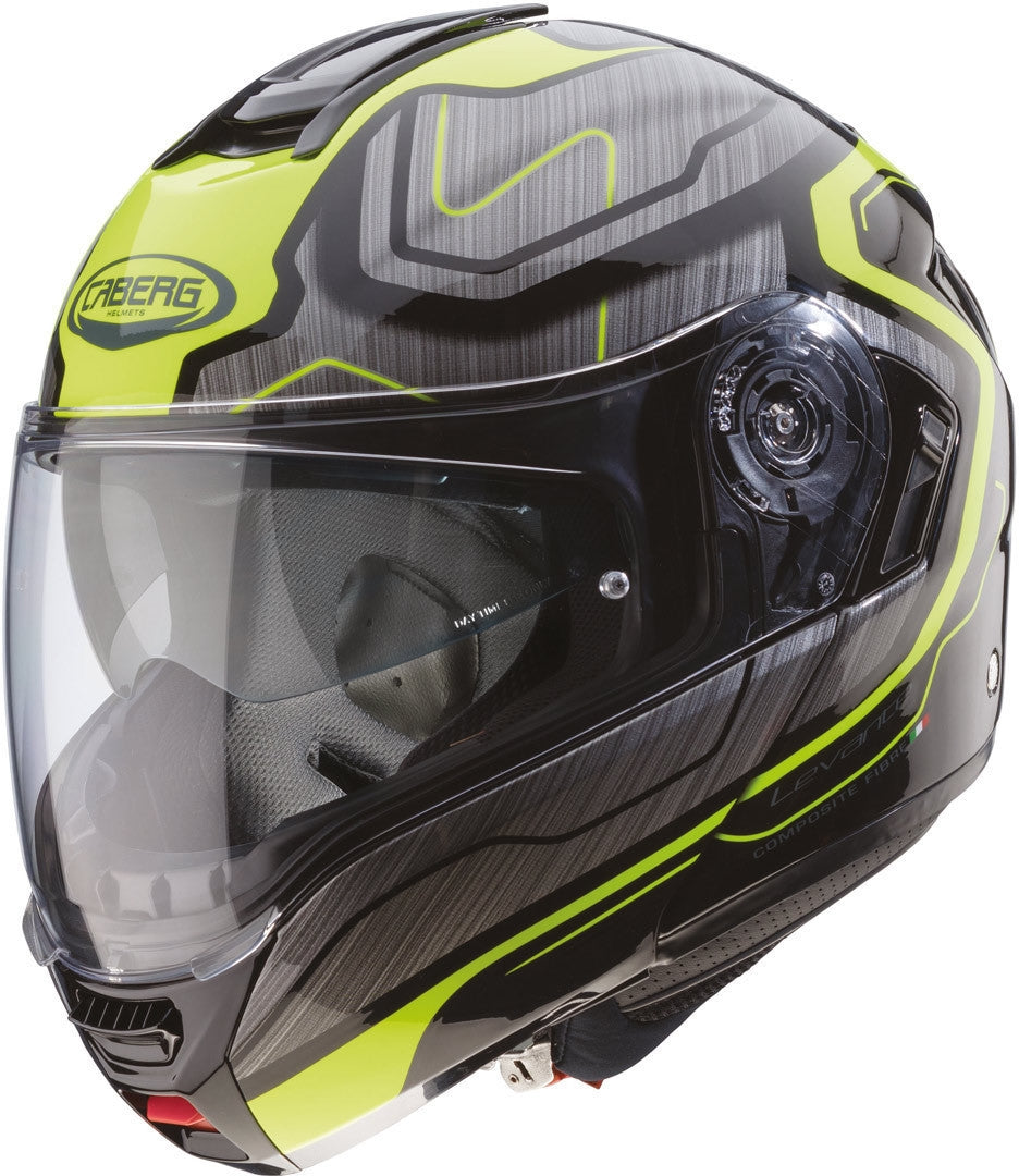 CABERG-Casco Levo Flow BLACK/ANTHRACITE/YELLOW – 1 – Maximomoto PT