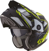 CABERG-Casco Tourmax Marathon MATT/BLACK/WHITE/YELLOW F – Maximomoto PT