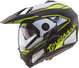 CABERG-Casco Tourmax Marathon MATT/BLACK/WHITE/YELLOW F