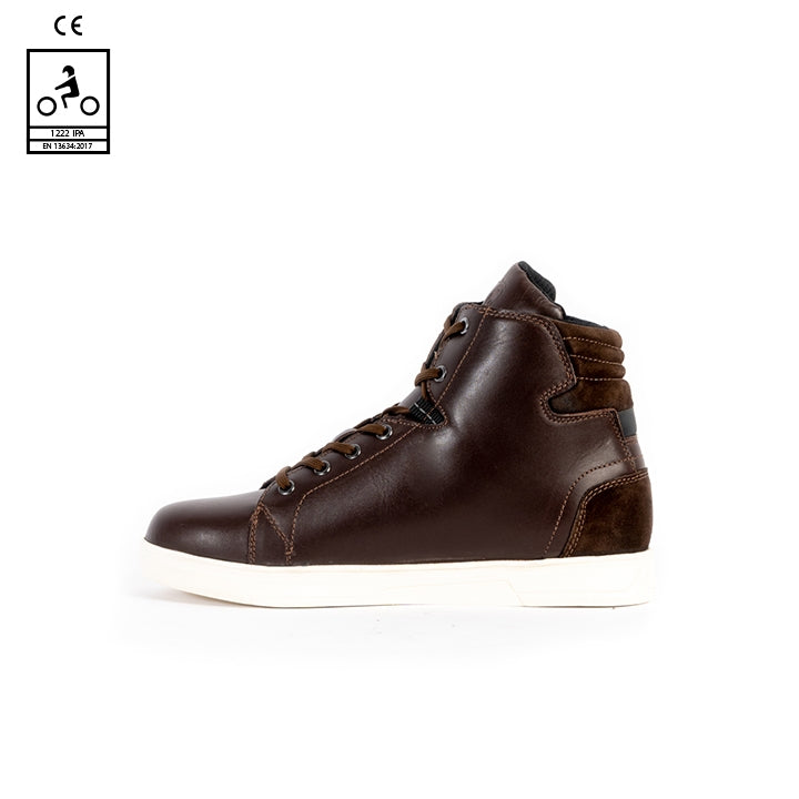 BELA BULLET WP MOTOCICLETA URBANAS BOTAS CASTANHO VINTAGE