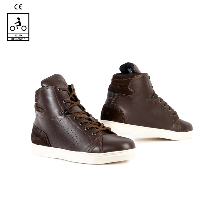 BELA BULLET WP MOTOCICLETA URBANAS BOTAS CASTANHO VINTAGE