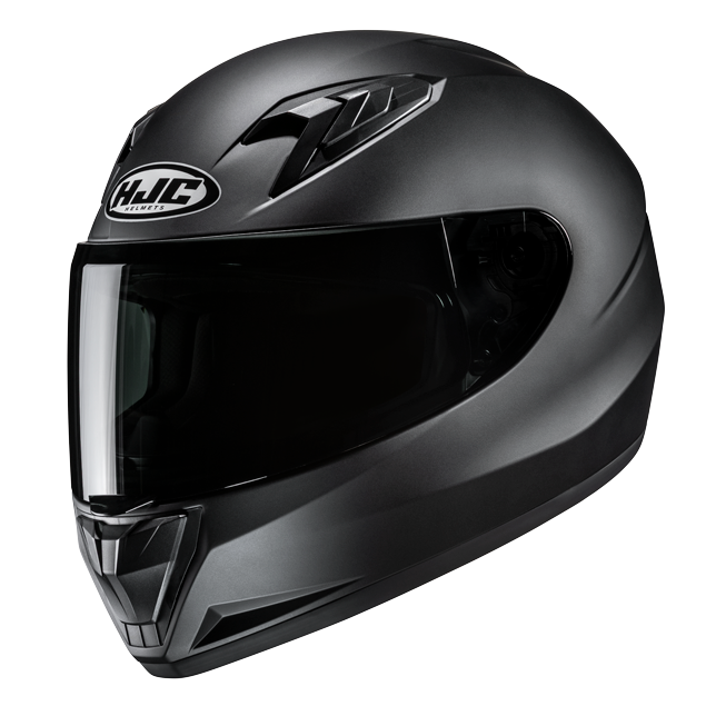 HJC Y10 SOLID UNI CAPACETES DE MOTO NINOS PRETO SEMI PLANO – 1 – Maximomoto PT