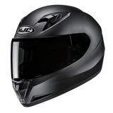 HJC Y10 SOLID UNI CASCO DE MOTO PARA NINOS NEGRO SEMI PLANO