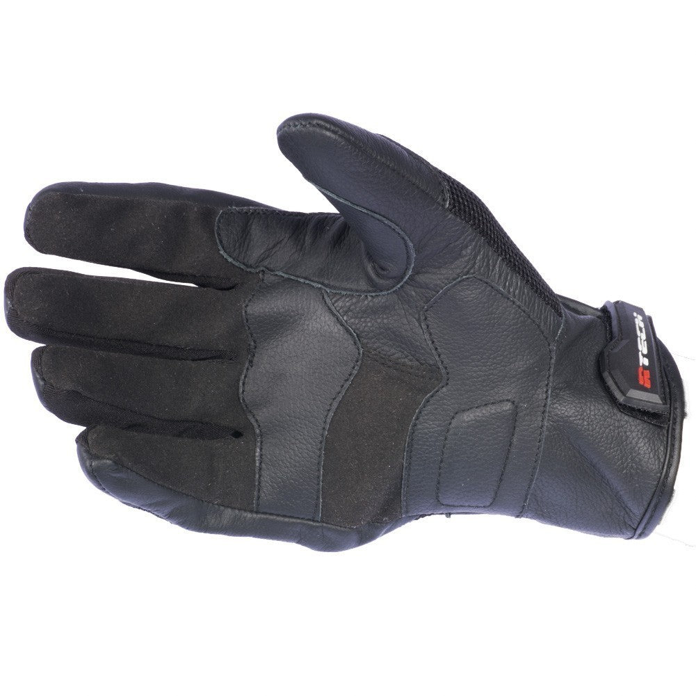 R-TECH AVIGNON Black Leather Motorcycle Gloves – 3 – Maximomoto PT
