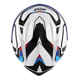 GIVI 50.8 MACH1 CASCO Integral Blanco Negro Rojo