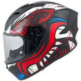 SMK STELLAR ANIMAL DECORADO MOTO INTEGRAL CAPACETE MATTE (MA231)