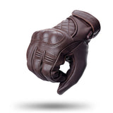 SPYKE Biarritz Dry Tecno Short Leather Glove Brown