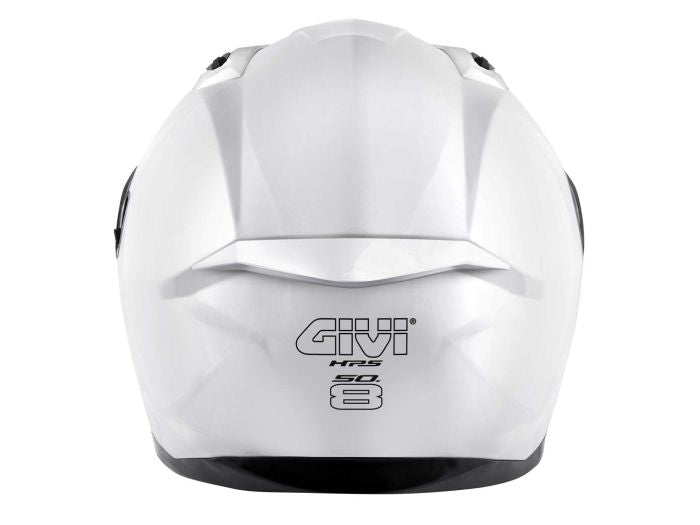 Givi 50.8 Solid Gloss White Casco integral de moto touring – 2 – Maximomoto PT