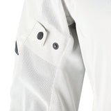 BELA MESH PRO Moto Homem Casaco Branco