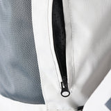 BELA MESH PRO Homens Moto Casaco Gelo Cinzento