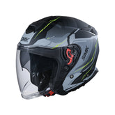 SMK GTJ ESCAPE DECORADO Moto Aberto Capacete MA264 Mate