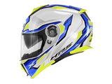 GIVI HX27F SECTOR Moto Modular Capacete Blanco Azul Amar Sewy