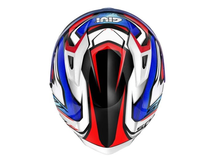 GIVI - CASCO FULL 50.9 ATOMIC BLANCO BLUE ROJO – 3 – Maximomoto PT