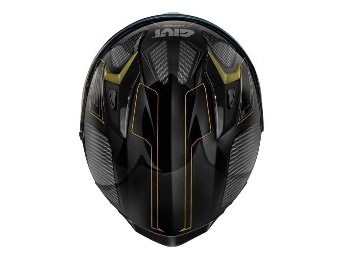 GIVI - CASCO FULL 50.9 SPORT ENIGMA NEGRO TITANIO GOLD – 2 – Maximomoto PT