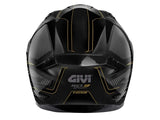 GIVI - CASCO FULL 50.9 SPORT ENIGMA NEGRO TITANIO GOLD