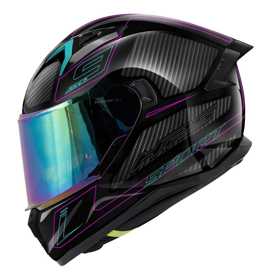 GIVI - CASCO FULL 50.9 SPORT ENIGMA LADY NEGRO-BR PINK – 4 – Maximomoto PT