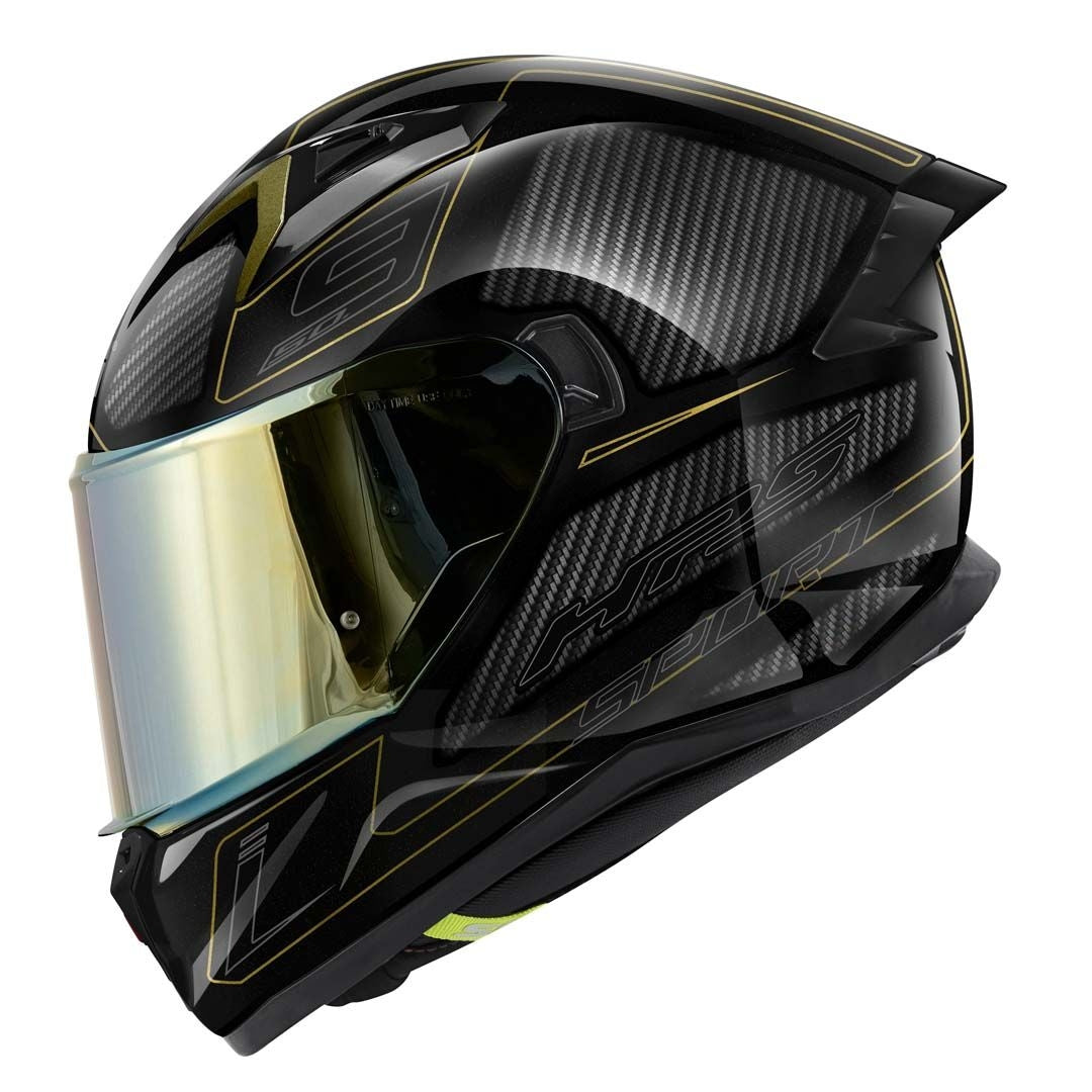 GIVI - CASCO FULL 50.9 SPORT ENIGMA NEGRO TITANIO GOLD – 4 – Maximomoto PT