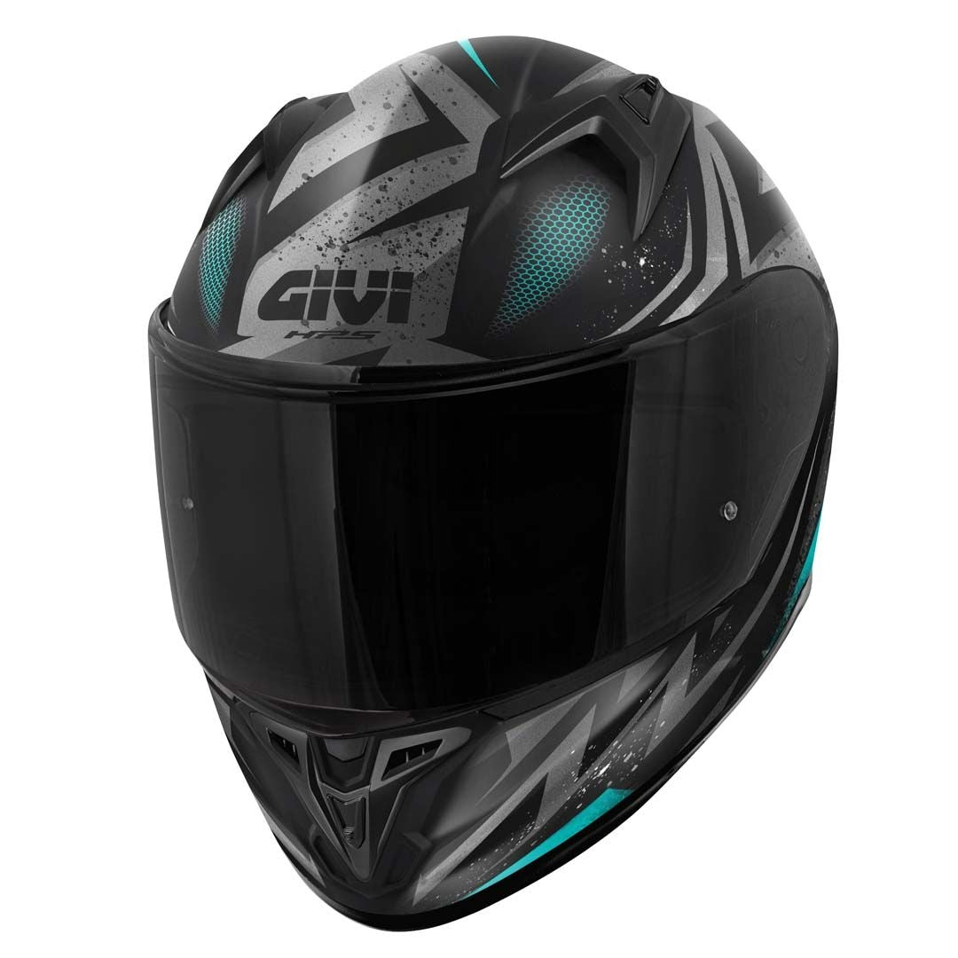 CASCO FULL 50.7 REBEL MATT BLACK LIGHT BLUE – 5 – Maximomoto PT