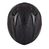 CASCO FULL 50.7 PHOBIA NEGRO-MT/ROJO