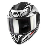 GIVI 508 BRAVE Moto Integral Casco Negro Titan