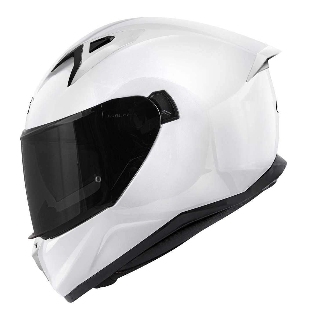 Givi 50.8 Solid Gloss White Casco integral de moto touring – 4 – Maximomoto PT