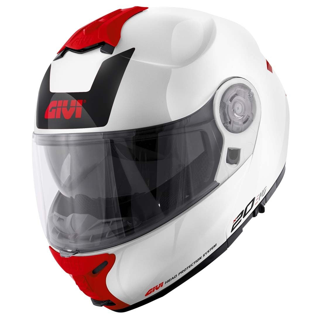 GIVI - CASCO X20 EXPEDITION EVO BLANCO-BR ROJO – 2 – Maximomoto PT