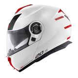 GIVI - CASCO X20 EXPEDITION EVO BLANCO-BR ROJO