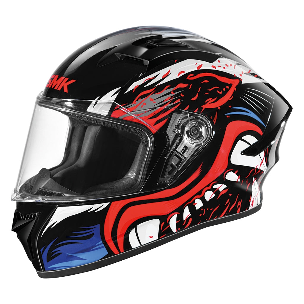 SMK STELLAR ANIMAL DECORATED MOTORCYCLE FULL-TIME MATTE HELMET (MA231) – 1 – Maximomoto PT