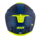 GIVI X.21 CHALLENGER SPIRIT Moto Modular Capacete Azul Amarelo