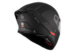MT THUNDER 4 SV SOLID A1 Casco Integral Turismo Para Moto Negro Mate