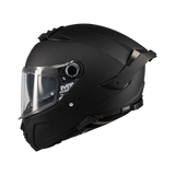 MT CAPACETES INTEGRAL DE MOTO FF118 SV THUNDER 4 SV PURE A1 MATE PRETO