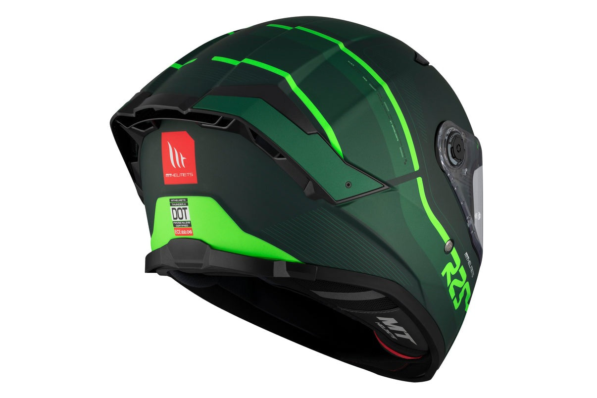 MT THUNDER 4 SV R25 C6 MOTO CAPACETE INTEGRAL ECE 22.06