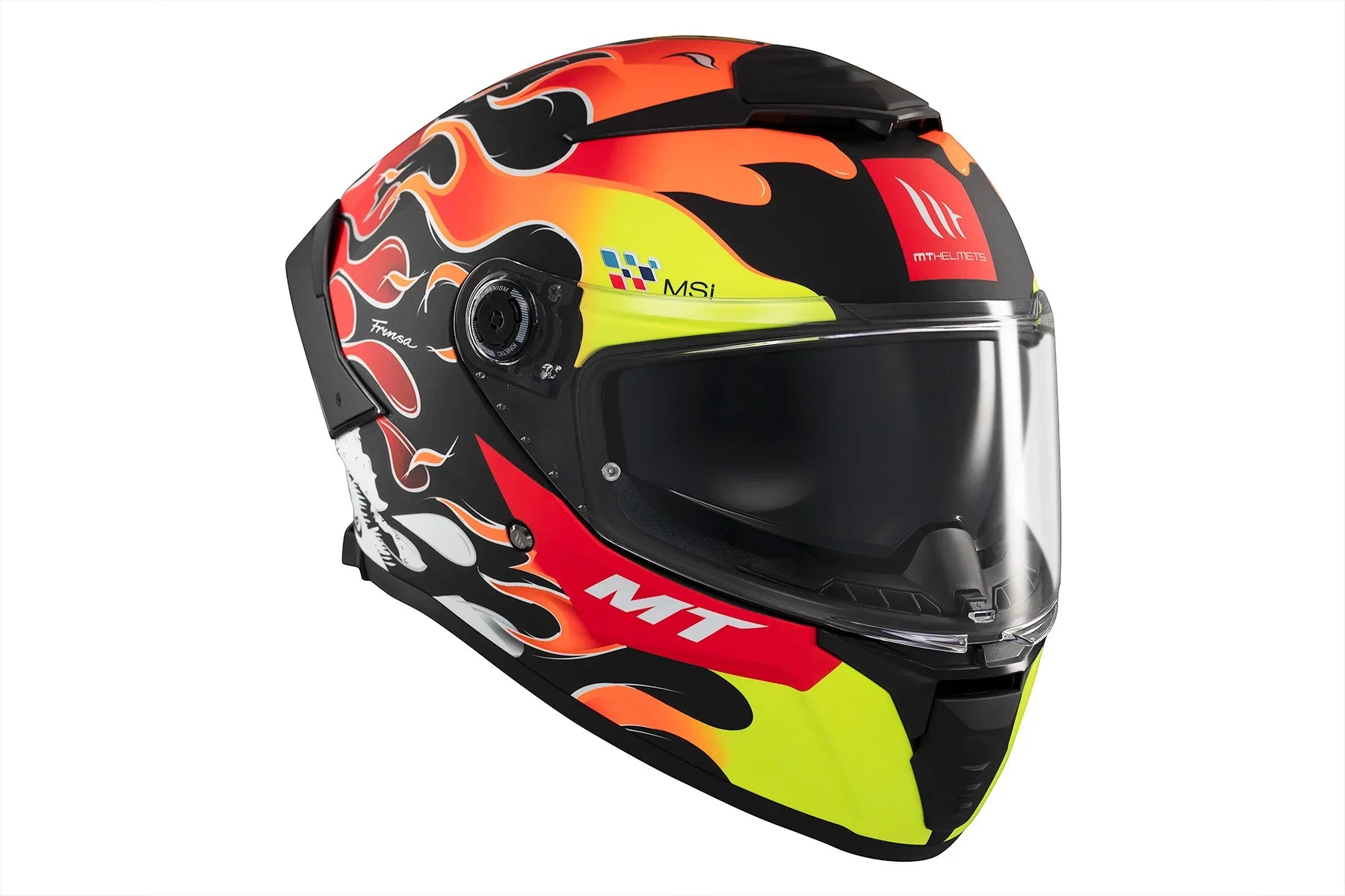 MT THUNDER 4 SV YAMANAKA 2024 B3 Casco Integral Para Moto De Turismo Mate