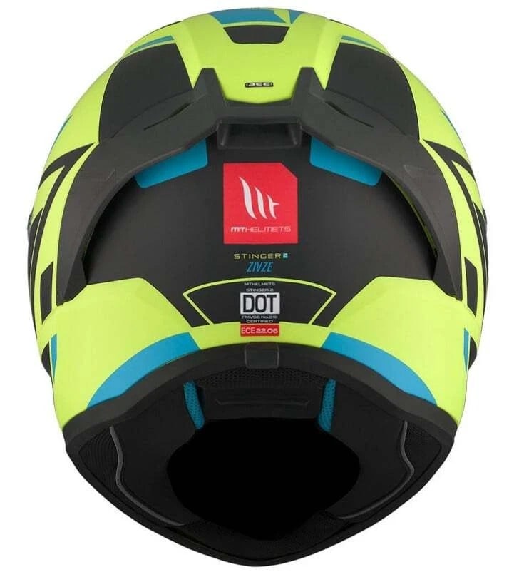 MT STINGER 2 ZIVZE ESPORTES MOTO CAPACETE INTEGRAL
