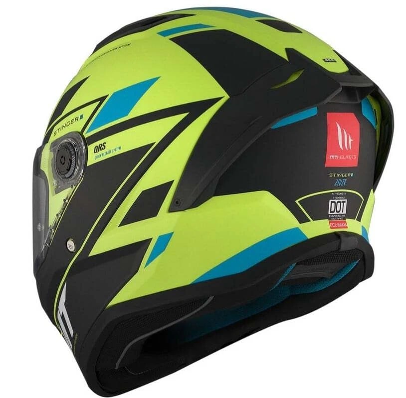 MT STINGER 2 ZIVZE ESPORTES MOTO CAPACETE INTEGRAL