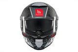 MT THUNDER 4 SV RAINFOREST C2 EM DIGRESSÃO MOTO CAPACETE INTEGRAL
