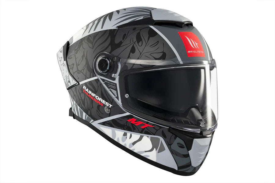 MT THUNDER 4 SV RAINFOREST C2 EM DIGRESSÃO MOTO CAPACETE INTEGRAL
