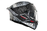 MT THUNDER 4 SV RAINFOREST C2 EM DIGRESSÃO MOTO CAPACETE INTEGRAL