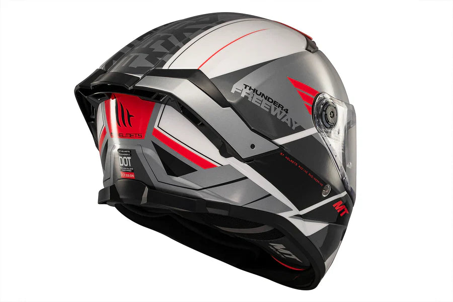 MT THUNDER 4 SV FREEWAY A5 Deportivo Turismo Integral Casco Para Moto De Brillante – 6 – Maximomoto PT