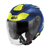 GIVI - CASCO JET X25 TARGET AZUL YELLOW