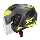 GIVI - CASCO JET X25 TARGET TITAN NEGRO YELLOW
